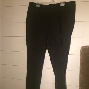 Old Navy black mid rise dress pants